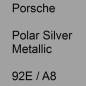 Preview: Porsche, Polar Silver Metallic, 92E / A8.